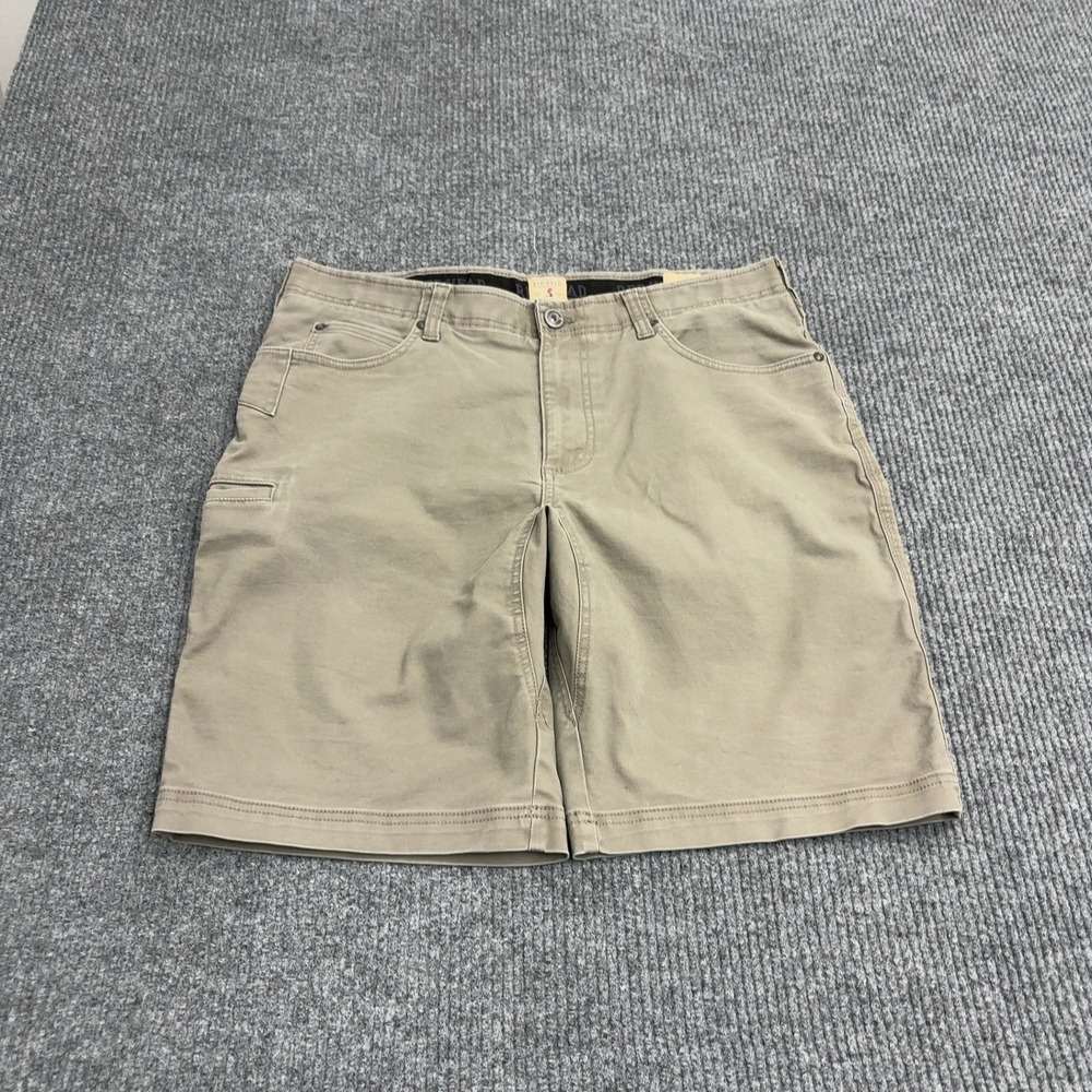 RedHead Shorts Mens 36 Tan Cotton Spandex Utility Cargo Gorpcore Outdoor Casual